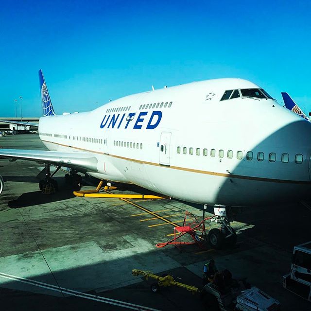 Flying on the upper deck of one of these never gets old. Or I guess I does, heard @united is phasing out their remaining #747 machines ¯_(ツ)_/¯